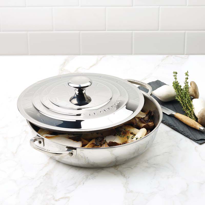Stainless Steel Braiser and Braising Pan Le Creuset Le Creuset